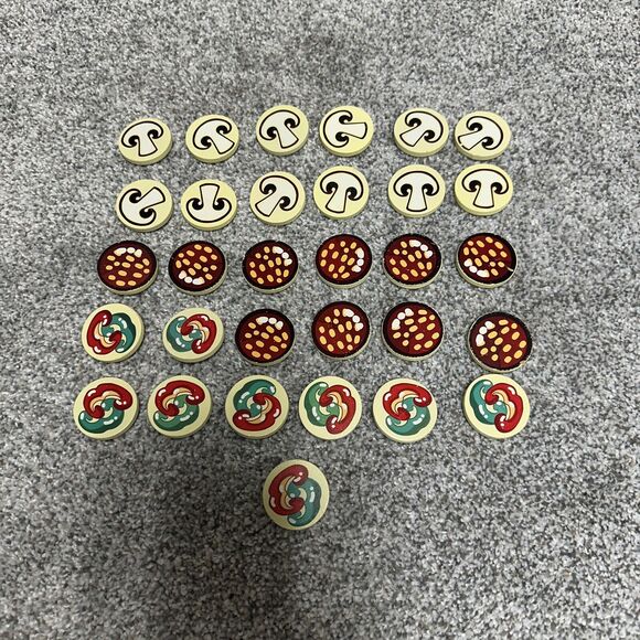 Melissa and Doug Pizza Party Replacement Wooden Food Pieces - Picture 2 of 13